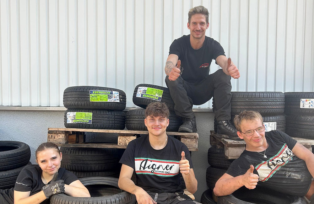 Sina, Ranko & Lukas neu im Aigner-Team